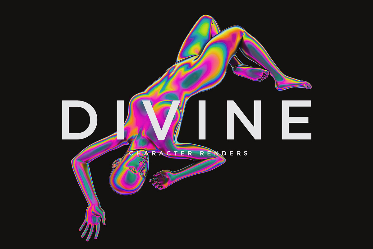 Divine: Character Renders, an Object Graphic by RuleByArt (Photo 15 of 16)
