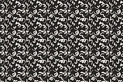Black & White Organic Patterns, a Pattern Graphic by Lyolya Profitrolya (Thumbnail 2 of 9)