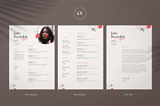 Jane | CV / resume template, a Resume Template by CV house (Thumbnail 3 of 9)
