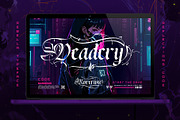 Rebella Typeface, a Blackletter Font by alit design (Thumbnail 16 of 17)