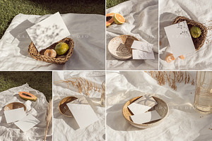 Picnic Photo Mockup Bundle