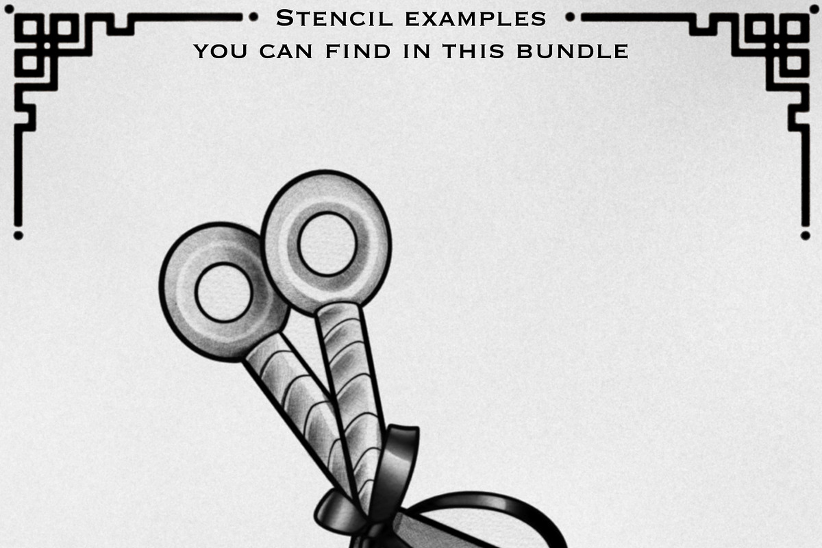Special Lettering tattoo bundle, a Brush Add-On by ProcreateInk (Photo 9 of 10)