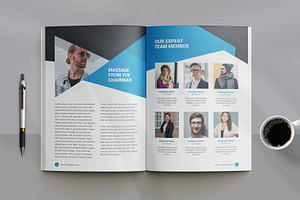 Company Brochure Layout Template