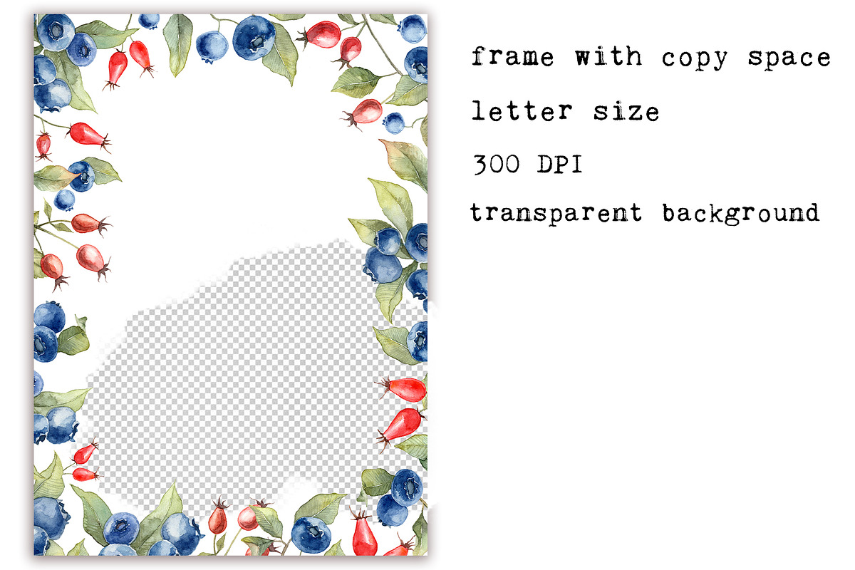 Watercolor berries, a Food Illustration by Dashamoony (Photo 3 of 4)