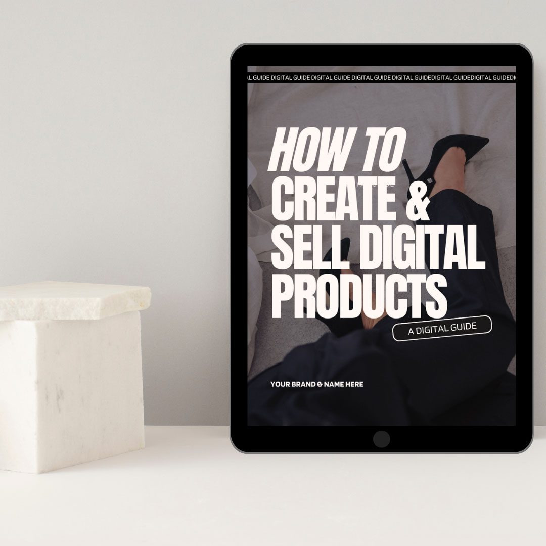 Mastering Digital Products 01 by Brand Your Biz Co  Creative Market