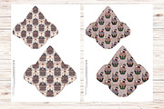 Halloween Envelopes Pointed Flap, a Seasonal Illustration by Print Haven Mochi Vintage (Thumbnail 4 of 4)