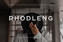 Rhodleng Display Font