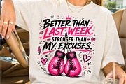 Stronger Than My Excuses, a Sport Illustration by Creative Art (Thumbnail 2 of 3)