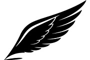 Bird Silhouettes Flying Sideways, an Animal Illustration by Designer_Momina (Thumbnail 2 of 21)
