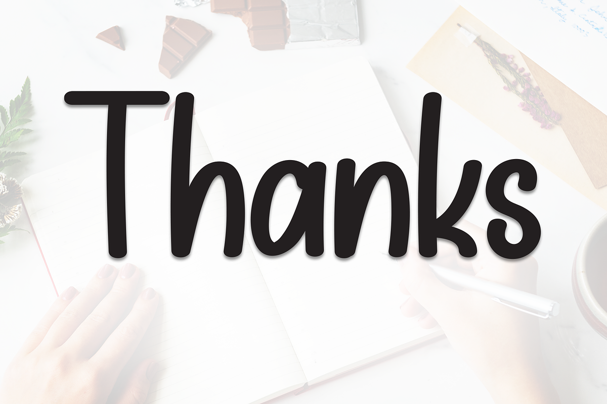 Happy Sunday | Script Font, a Script Font by Scratchones (Photo 8 of 8)