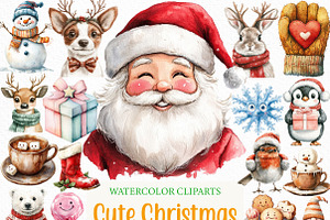 Cute Illustration Christmas PNG, an Illustration by Craft Nest