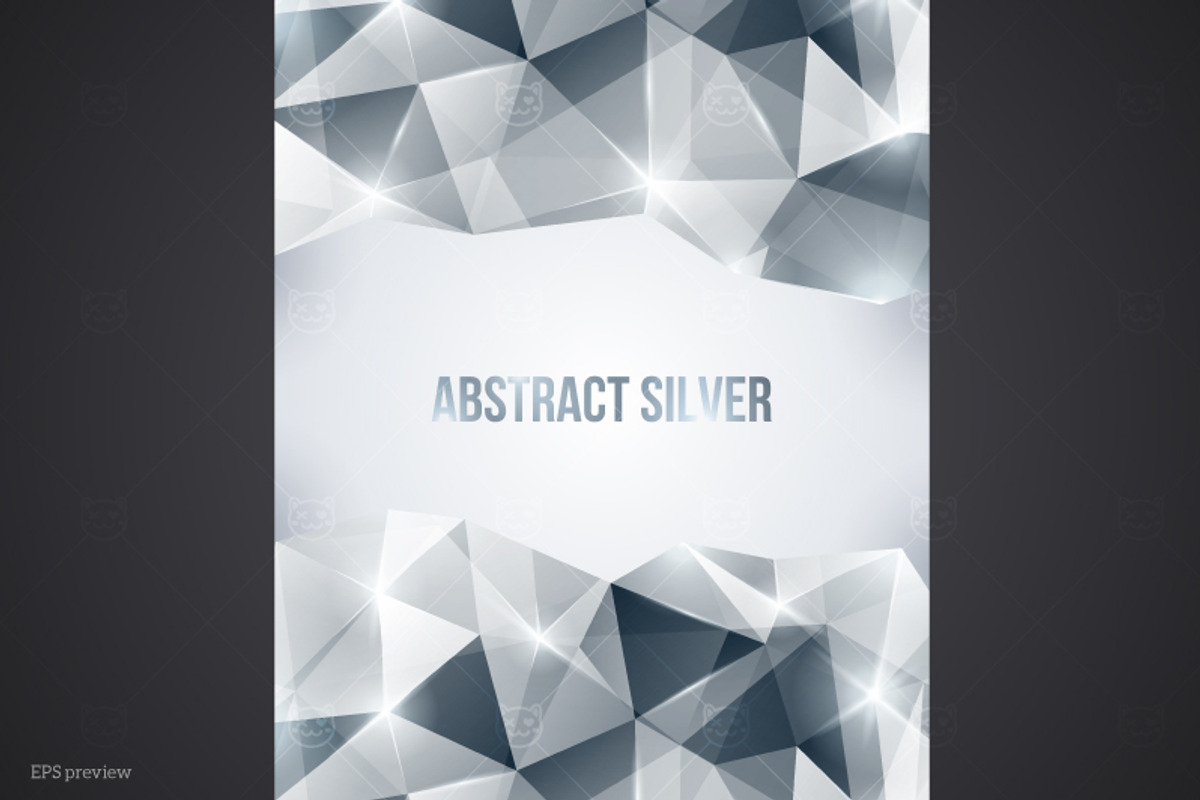 Silver Backgrounds Collection preview 2