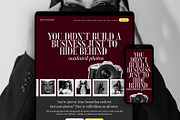 Squarespace Photography Website, a Squarespace Template by Template Twist Shop (Thumbnail 1 of 10)