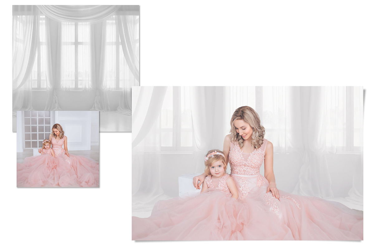 25 White Room Digital Photo Backdrop, a Layer Style Add-On by HappyNews (Photo 8 of 8)