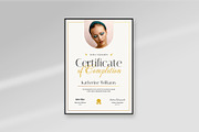 Esthetician Certificate Template, a Stationery Template by artbart (Thumbnail 2 of 10)