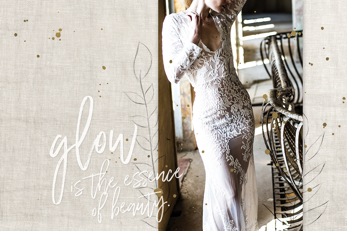 Floral Watercolor Graphics Set, a Texture Illustration by Honey & Jazz Co. (Photo 2 of 14)