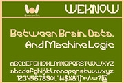 Blue Sapphire font, a Font by weknow (Thumbnail 3 of 8)