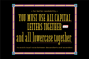 Agatha Font, a Font by yaisalinas (Thumbnail 6 of 11)