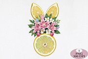 Boho Lemon Coquette Png, an Illustration by Daily.Designs (Thumbnail 1 of 5)