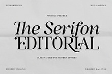 The Serifon Editorial