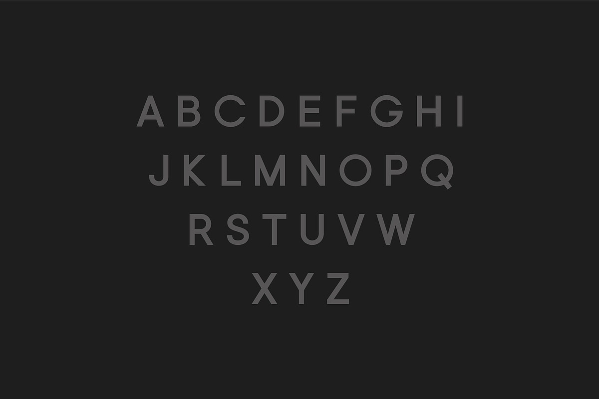 CP ONE Sans Serif Font Family preview 2