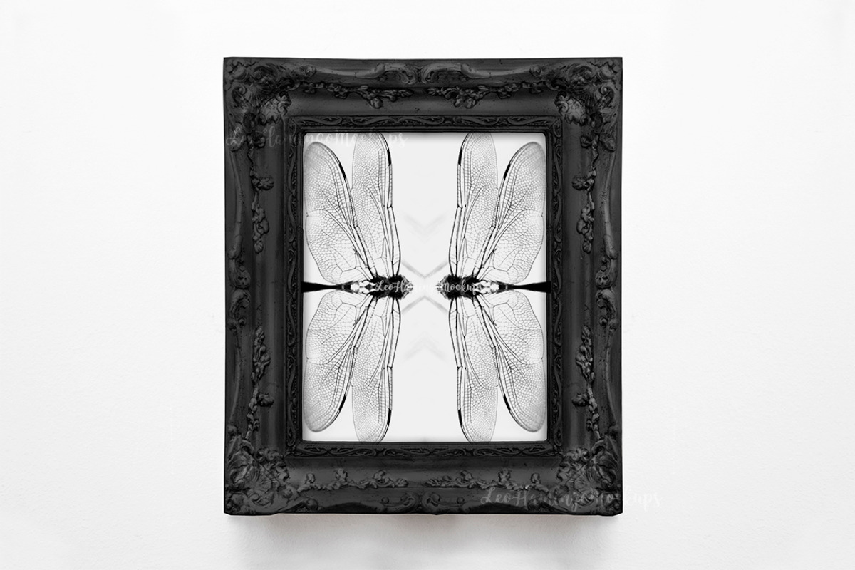 Black frame mockup vintage halloween, a Print Template by Leo Flo Mockups (Photo 3 of 5)