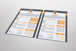 Fotomi Resume Template Design