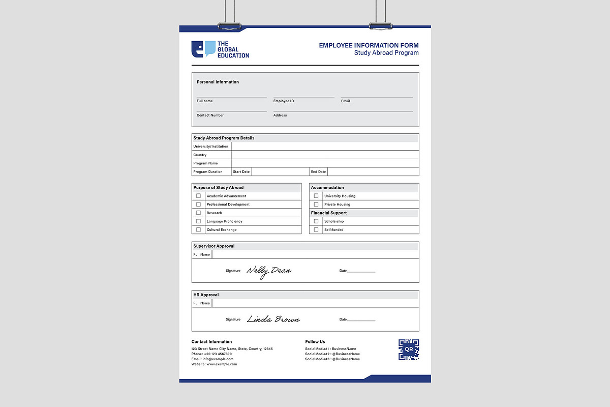 Form Template, a Stationery Template by BrandPacks (Photo 5 of 6)
