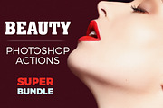 BEAUTY PS Actions SUPER BUNDLE, an Action Add-On by Iconogenic (Thumbnail 1 of 3)