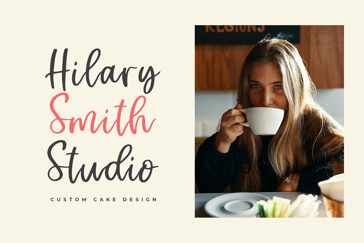 Salted Caramel, a Script Font by Paul Hewitt (Photo 5 of 7)