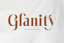 Glanity Modern Serif Font
