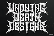 Mortaly Sword | Death Metal Typeface, a Blackletter Font by Denustudios (Thumbnail 2 of 12)