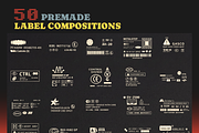 Retro Industrial Labels and Icons, an Object Graphic by Aure Design (Thumbnail 3 of 6)