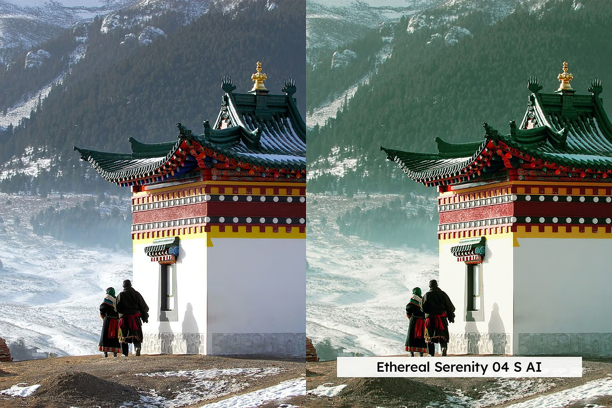 20 Himalayas Lightroom Preset & LUTs, a Preset Add-On by skybluecreative (Photo 6 of 13)