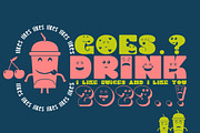 Smiles font family, a Symbol Font by Bramcreative (Thumbnail 2 of 10)