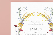 Vintage Floral Wedding Invite Bundle, an Invitation Template by Wedding Whippet (Thumbnail 7 of 10)