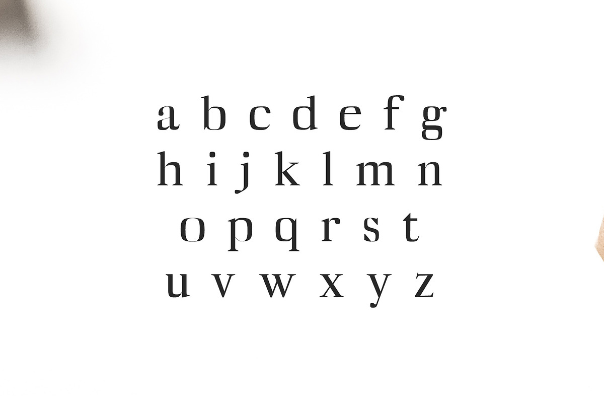 Abner Serif Font Family preview 2