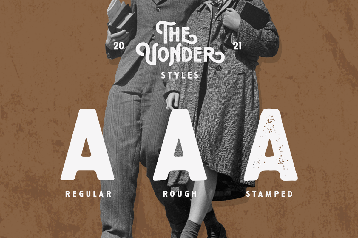 Vonder - Vintage Sans Serif Font, a Sans Serif Font by Zarma Type (Photo 2 of 12)
