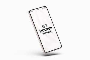 S22 Phone Mockup