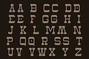 Wester Forgend – Vintage Slab Serif, a Slab Serif Font by Randi Irvan | Rvandtype (Thumbnail 9 of 10)