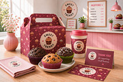 Cupcake Branding Kit, an Object Graphic by Multigon (Thumbnail 4 of 6)
