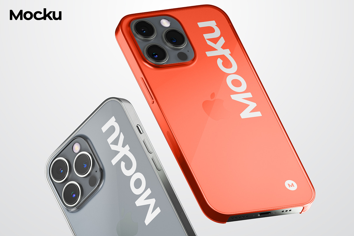 Iphone 14 Pro - Transparent Cases, an iPhone Mockup by Mocku (Photo 1 of 16)