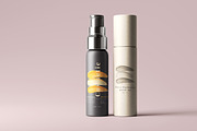Dark Plastic Cosmetic Mockup Bundle, a Cups & Container Mockup by pmvch (Thumbnail 35 of 111)