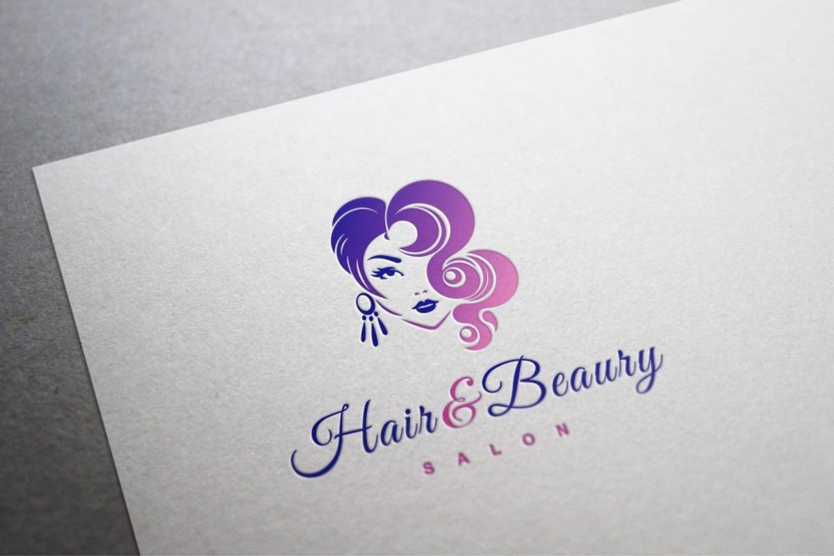 Hair & Beauty Logo, a Branding & Logo Template by MotionMount (Photo 5 of 11)