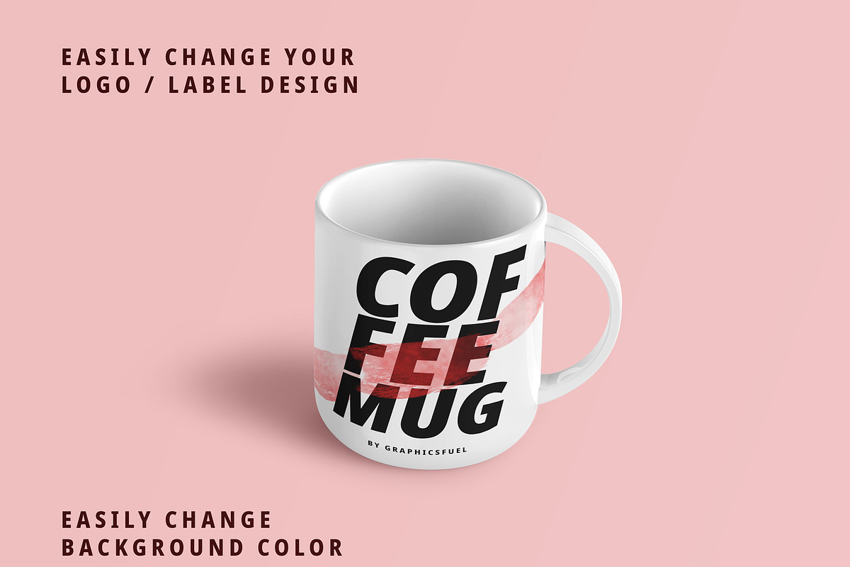 Coffee Mug Mockups, a Product Mockup by Graphicsfuel (Photo 14 of 16)