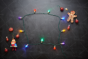 Christmas Lights Photo Mockup Bundle, a Books & Magazine Mockup by Kudzu Camera (Thumbnail 15 of 15)