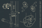 Compound Hunting Bow Set, a Sport Illustration by Blacklight (Thumbnail 7 of 8)