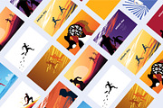 Athlete day illustration bundle, a Sport Illustration by foxndeer (Thumbnail 2 of 4)