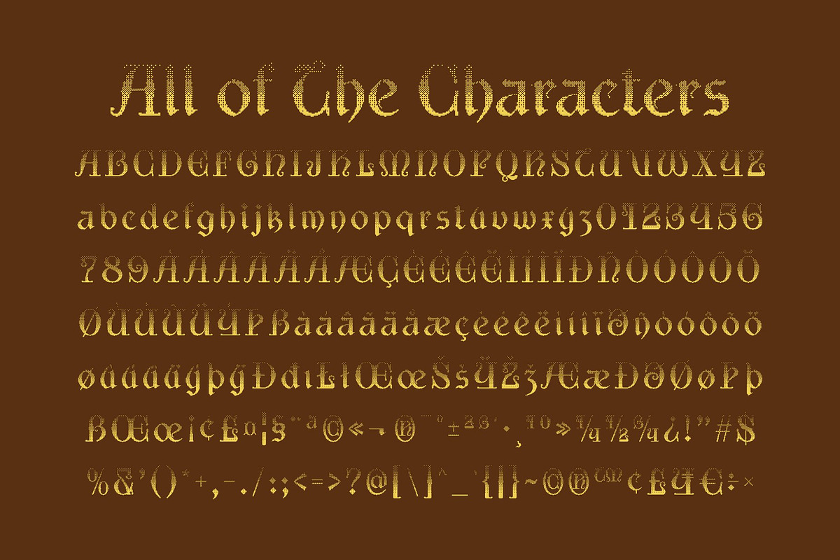CS Rupinder Halfpixel, a Serif Font by Craft Supply Co. (Photo 8 of 8)