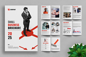 Small Business Brochure Template, a Brochure Template by ContestDesign